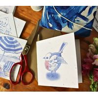 Growing Paper Bird Greeting Card